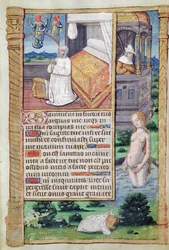 Fol.51r David et Bethsabée, des Heures de l